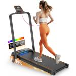 Compact Foldable Treadmill with Incline and Display