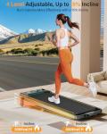 Compact Foldable Treadmill with Incline and Display