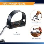 Marcy Portable Mini Pedal Exercise Cycle with Resistance