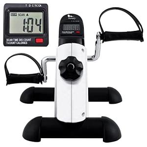 Under Desk Mini Exercise Bike with LCD Screen