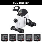 Under Desk Mini Exercise Bike with LCD Screen