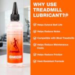 Treadmill Belt Lubricant - 100% Silicone Oil