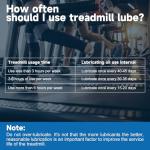 Silicone Treadmill Belt Lubricant Kit, 100% Pure