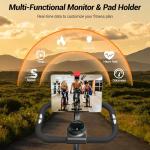 Cursor Fitness Stationary Indoor Cycling Bike