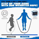 Weighted Jump Rope for Fitness and Training