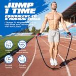 Weighted Jump Rope for Fitness and Training