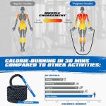 Weighted Jump Rope for Fitness and Training