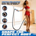 Weighted Jump Rope for Fitness and Training