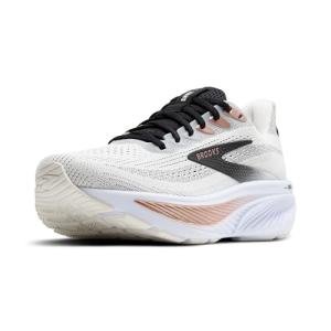 Brooks Ghost 17 Women’s Running Shoe - White/Rose Gold