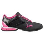 PUMA Women's FM Shoes - Black, Silver, Purple