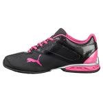 PUMA Women's FM Shoes - Black, Silver, Purple