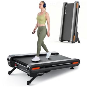 Portable Walking Pad Treadmill with Auto Incline