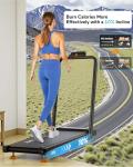 Portable Walking Pad Treadmill with 8% Incline