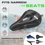 Zacro Gel Bike Seat Cushion for Ultimate Comfort