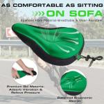 Zacro Gel Bike Seat Cushion for Comfort