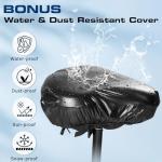 Zacro Gel Bike Seat Cushion for Extra Comfort