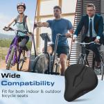 Zacro Gel Bike Seat Cushion for Extra Comfort