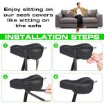 Zacro Gel Bike Seat Cushion for Ultimate Comfort