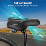 Comfortable Waterproof Bike Seat with Shock Absorption
