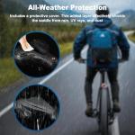 Comfortable Waterproof Bike Seat with Shock Absorption