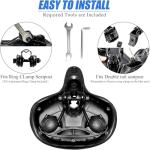 Comfort Bike Seat Cushion for Indoor/Outdoor Use