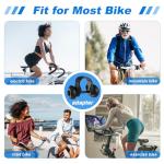 Comfortable Oversized Bike Seat with Memory Foam