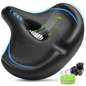 Comfortable Oversized Bike Seat for Men and Women
