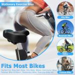 Comfortable Oversized Bike Seat for Men and Women