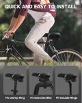 Comfortable Wide Bike Seat for All Bicycles