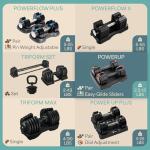 Lifepro 6-in-1 Adjustable Dumbbells for Home Gym