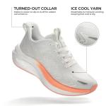 Women's Comfortable Breathable Athletic Sneakers - Beige