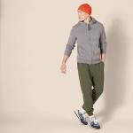Cozy Olive Fleece Joggers for Home Workouts