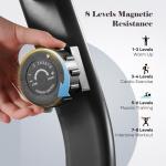 Recumbent Exercise Bike with Heart Rate Monitor