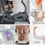 Recumbent Exercise Bike with Heart Rate Monitor