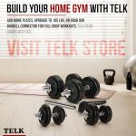 TELK Adjustable Dumbbells (52.5lb x 2) Set