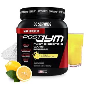 Post JYM Lemonade Carb Powder for Recovery