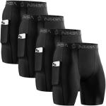 Niksa Men’s Compression Shorts with Pocket - 2/4 Pack