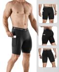Niksa Men’s Compression Shorts with Pocket - 2/4 Pack