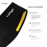 Halo II Black Sweatband Headband for Workouts