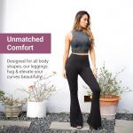 Buttery Soft High Waisted Flare Yoga Pants