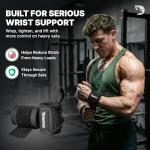 DMoose Wrist Straps for Weightlifting with Support