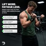 DMoose Wrist Straps for Weightlifting with Support