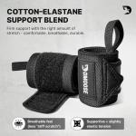 DMoose Wrist Straps for Weightlifting with Support