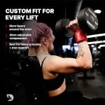 DMoose Wrist Straps for Weightlifting with Support