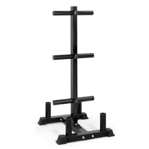 CAP Barbell Olympic Bumper Plate and Bar Rack