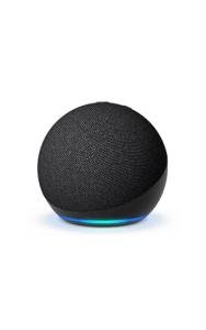 Vibrant Alexa Speaker - Echo Dot, Charcoal