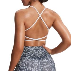 Backless Padded Low Impact Sports Bra for Women