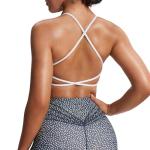 Backless Padded Low Impact Sports Bra for Women