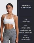 Backless Padded Low Impact Sports Bra for Women