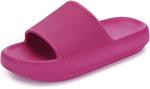 Hot Pink Pillow Slippers for Women’s Comfort